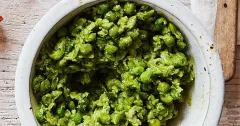 Smashed Minted Peas