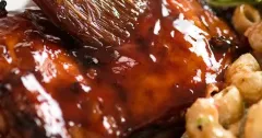 Sticky Grilled Chicken Thighs