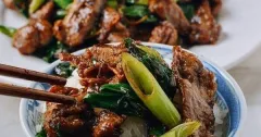 Chinese Scallion Beef Stir-Fry