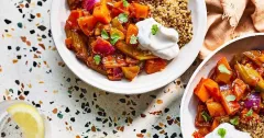 Harissa Roasted Vegetables with Quinoa