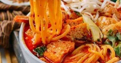 Authentic Chicken and Shrimp Laksa