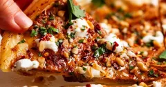 8-Minute Lebanese Chicken Lahmacun