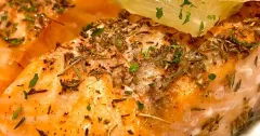 Lemon Herb Oven-Baked Salmon