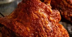 Crispy German Pork Knuckle with Beer Gravy