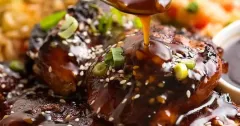 Honey Soy Grilled Chicken with Sticky Sauce
