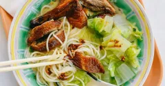 Easy Chinese Roast Duck Noodle Soup