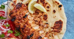 Homemade Fluffy Pita Bread with Thyme