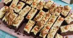 Malted Milk and Chocolate Traybake Cake