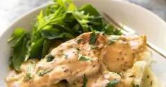 Creamy Honey Mustard Chicken Skillet
