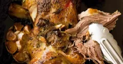 Rosemary Garlic Slow-Roasted Lamb Shoulder