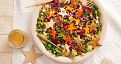 Christmas Beetroot, Pumpkin and Carrot Salad