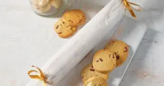 Cranberry and White Chocolate Festive Freezer Cookies