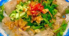 Bánh Cuốn Bằng Bánh Tráng Nhân Thịt Cà Rốt Dai Ngon