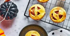 Mini Pumpkin and Feta Pies