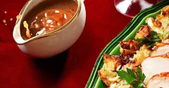 Sticky Chicken Wings with Make-Ahead Gravy