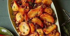 Crispy Thyme and Chestnut Roast Potatoes