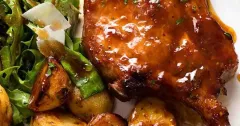Oven Baked Pork Chops with Potatoes