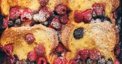 Easy Summer Berry French Toast Bake