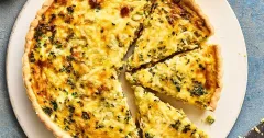 Classic Cheese and Onion Quiche