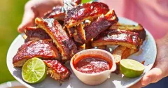 Sticky Barbecue Baby Back Ribs