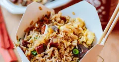Classic Pork Fried Rice with Char Siu
