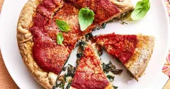 Spinach and Ricotta Stuffed Pizza Pies