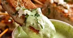 Spiced Fish Koftas with Minted Yogurt Sauce