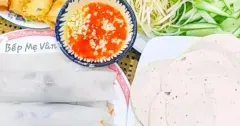 Cách làm bánh cuốn bằng chảo chống dính mỏng mướt tại nhà