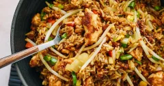 Crispy Tofu Fried Rice