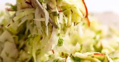 No-Mayo Apple Fennel Coleslaw