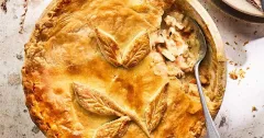 Creamy Chicken Pot Pie with Puff Pastry