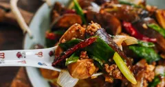 Authentic Fish Fragrant Eggplant with Minced Pork (Yuxiang Qiezi)