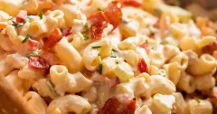 Creamy Chicken Pasta Salad with Bacon