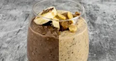 Easy Chocolate Peanut Butter Overnight Oats