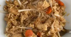 Chicken Fried Rice with Ponzu and Lime