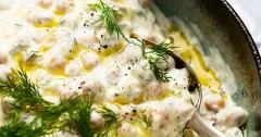 Creamy Tzatziki Chickpea Salad