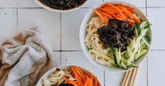 Beijing Zha Jiang Mian (Fried Sauce Noodles)