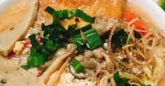 Cách nấu Bún Riêu Chay từ Sữa Đậu Nành béo ngậy, thanh đạm