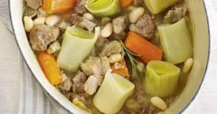 Hearty Lamb and Vegetable Stew with Cannellini Beans