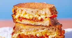 Roasted Tomato and Sourdough Grilled Cheese Toastie