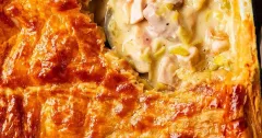 Creamy Chicken and Leek Pie