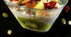Healthy Fruit and Nut Overnight Oats