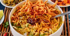 Chicken Khao Soi Thai Coconut Curry Noodle Soup