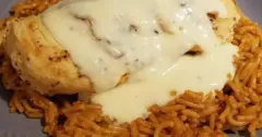 Mexican Queso Chicken and Rice