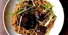Slow-Braised Oxtail Ramen Noodles