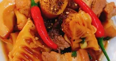 Thịt Ba Chỉ Kho Măng Đậm Đà