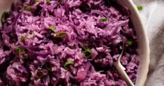 One-Pot Purple Cabbage Rice