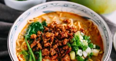 Spicy Tan Tan Ramen with Sesame Pork