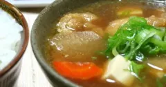Japanese Country Chicken and Vegetable Soup