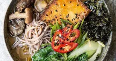 Vegan Miso Ramen with Smoked Tofu